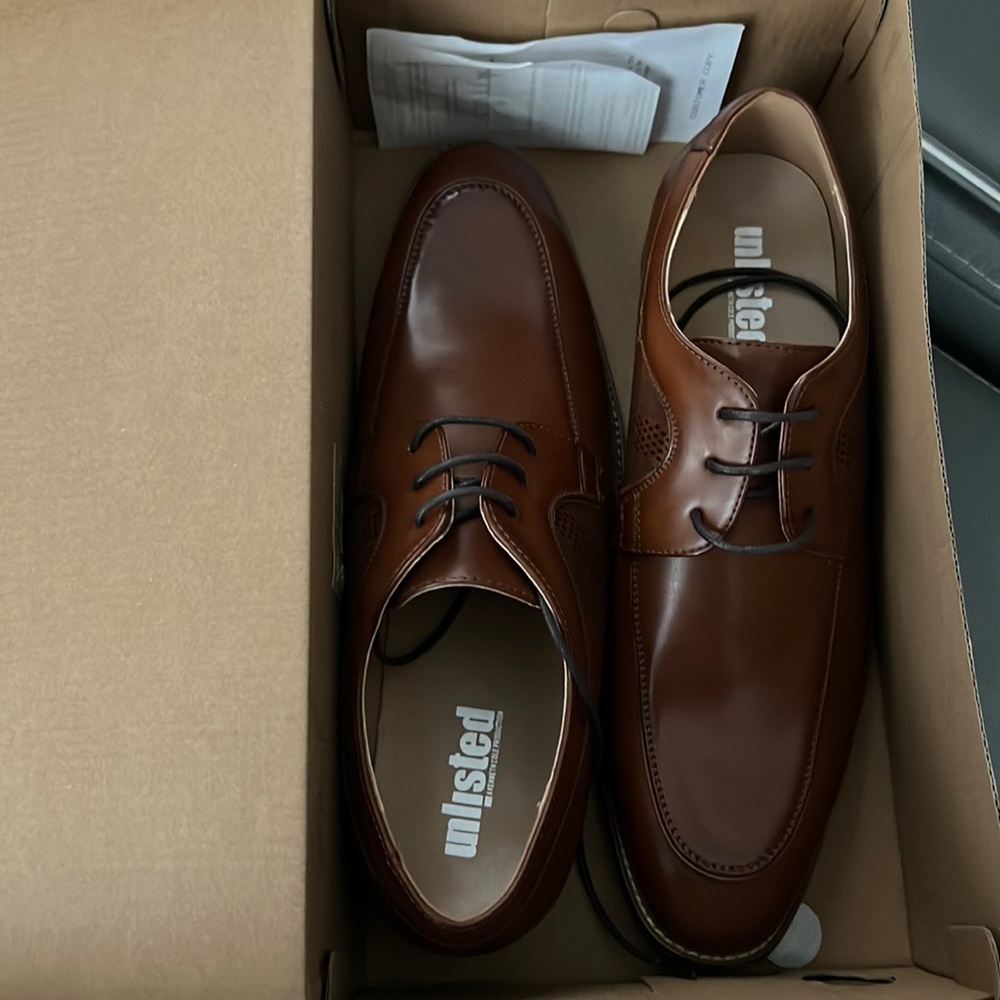 Brown shoes by Kenneth Cole